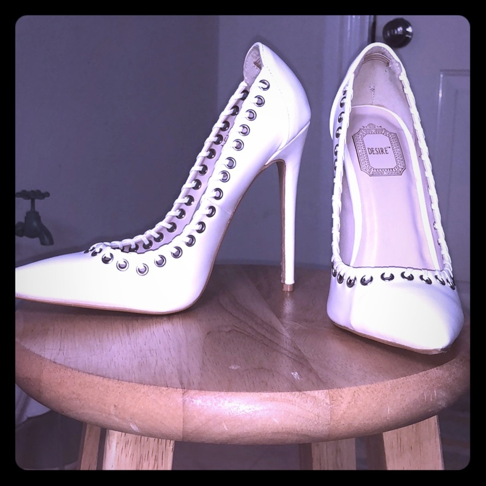 White heels